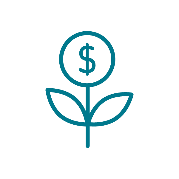 silver investor icon